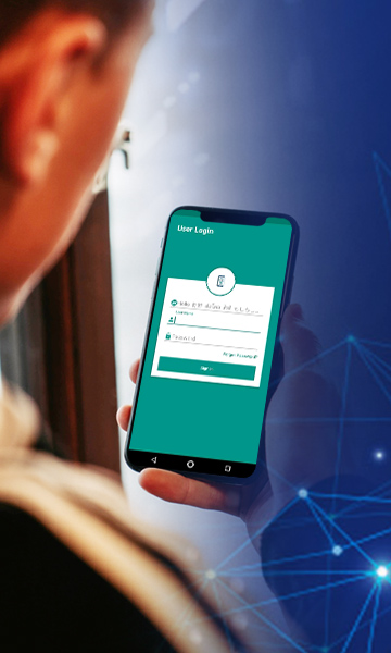 Image of a John, one member of the team created the app