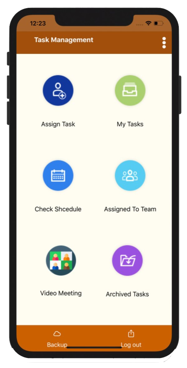 image of the iPhone app
